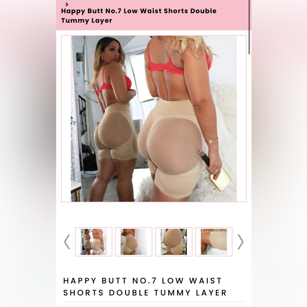 Shop Yahaira happy butt #7 size small never worn